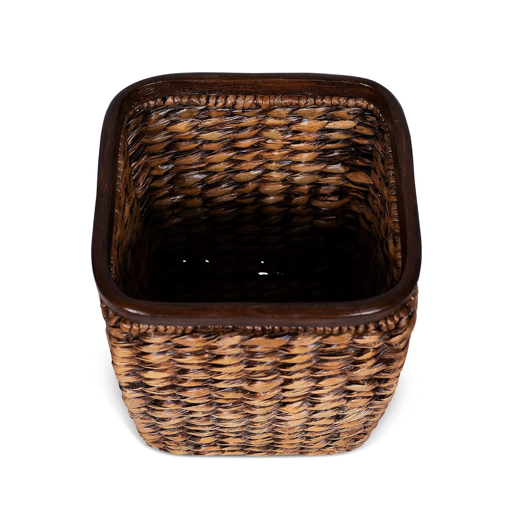 Seagrass Woven Wastebasket B846596