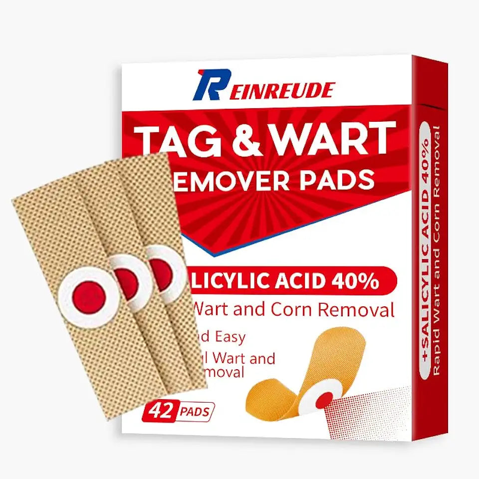 42 Pack 40% Salicylic Acid Wart Corn Remover Pads D99909