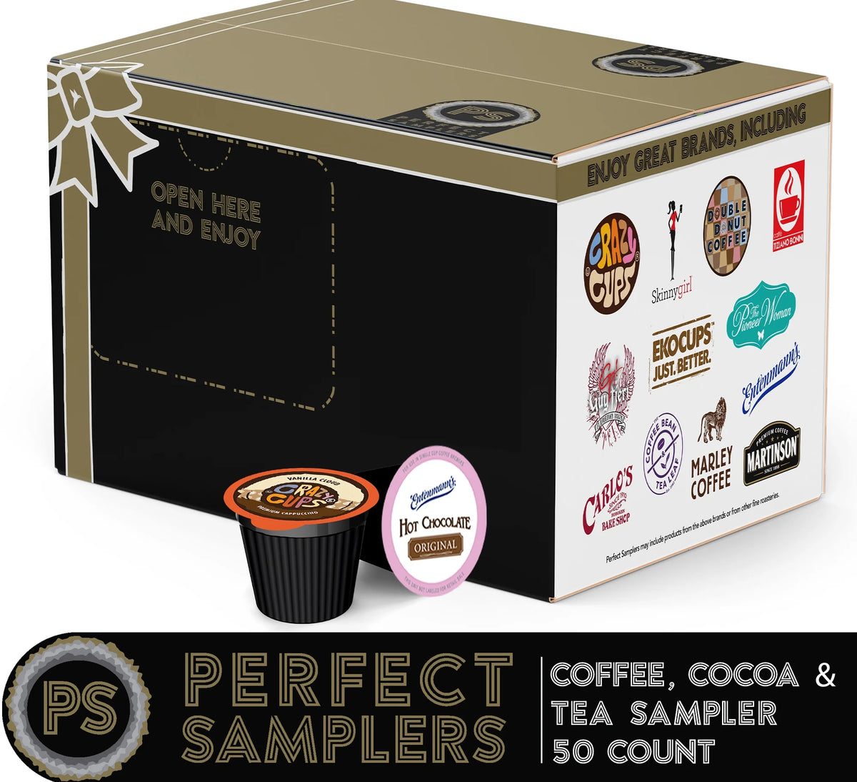50 Count Single Serve Coffee Tea Hot Chocolate Cups N346162