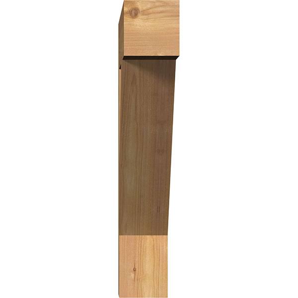 Traditional Block Smooth Bracket, Western Red Cedar G291995