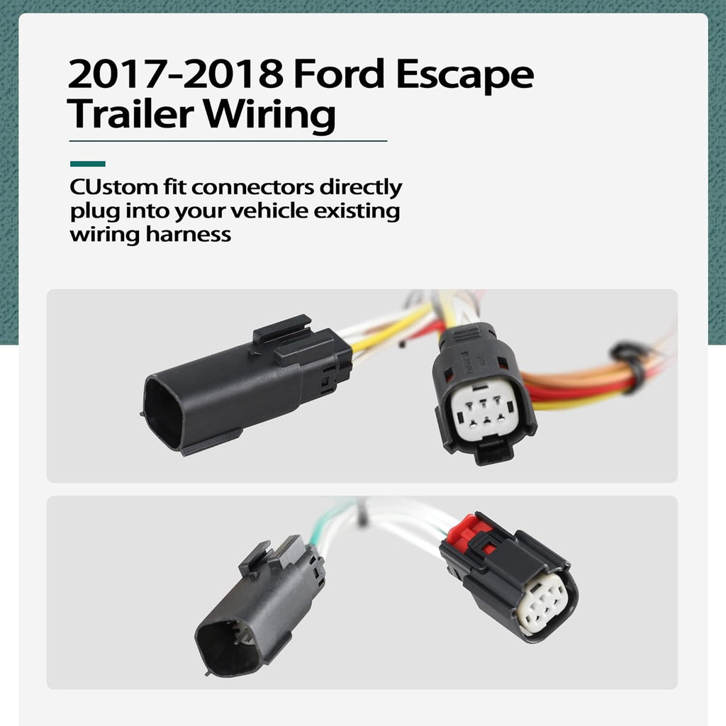 4 Way Flat Trailer Wiring Harness O71310