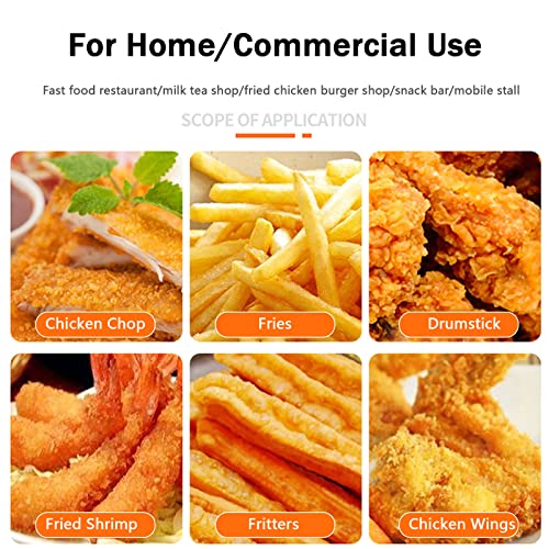 25L Stainless Steel Electric Deep Fryer U273