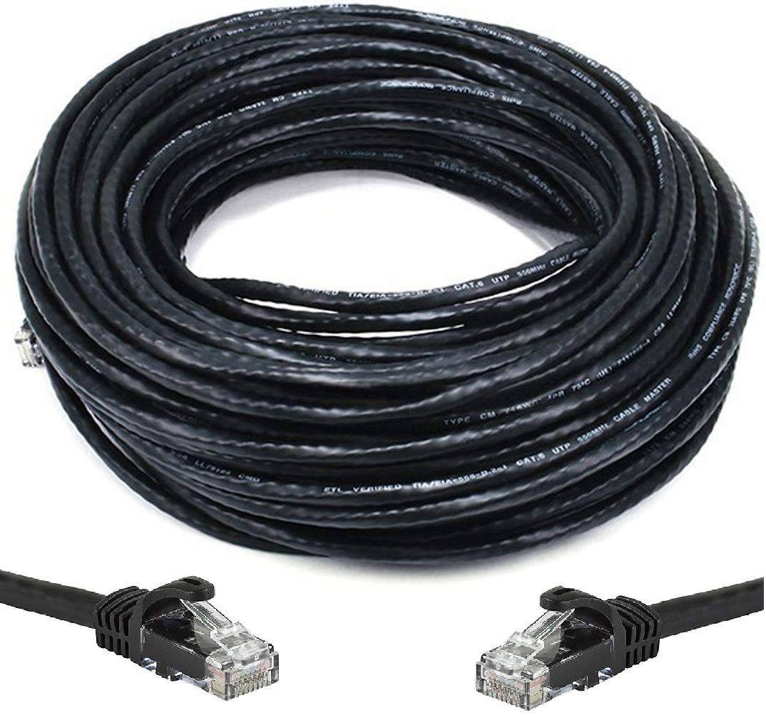 200 FT CAT6 Waterproof Outdoor Direct Burial Ethernet Cable K188