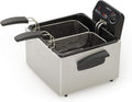 Stainless Steel Dual Basket Deep Fryer Y26192