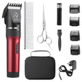 Rechargeable Cordless Low Noise Pet Clippers Grooming Kit with Storage Bag E3358