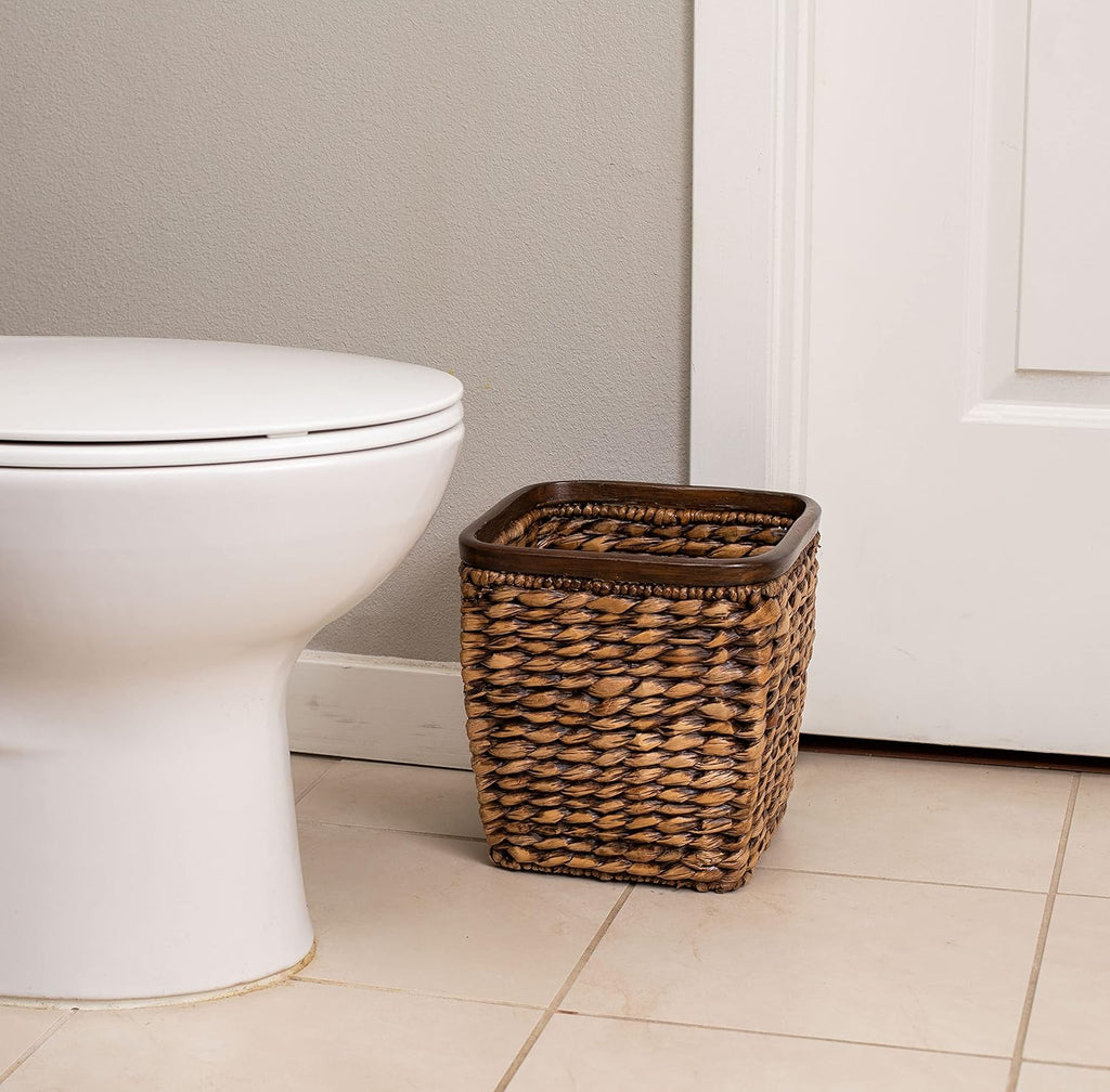 Seagrass Woven Wastebasket B846596