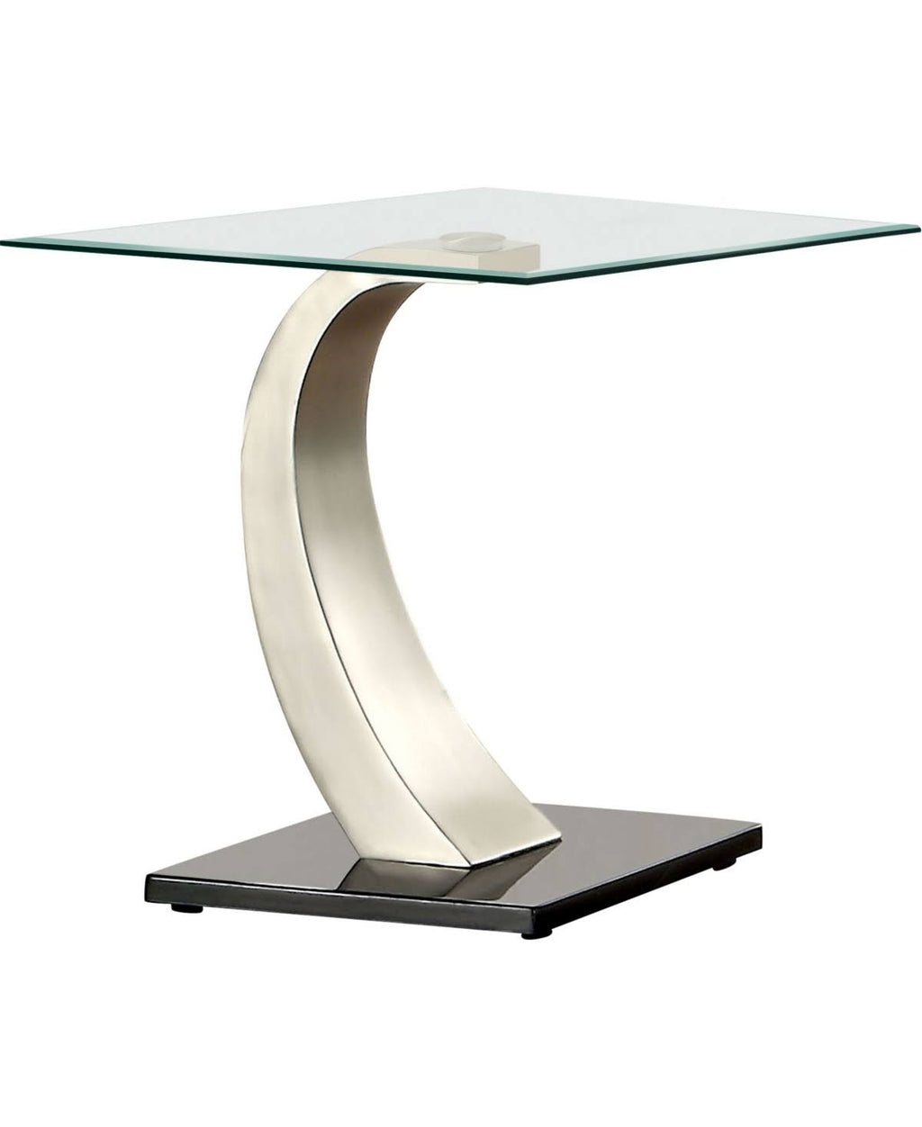 Silver Square End Table V9705