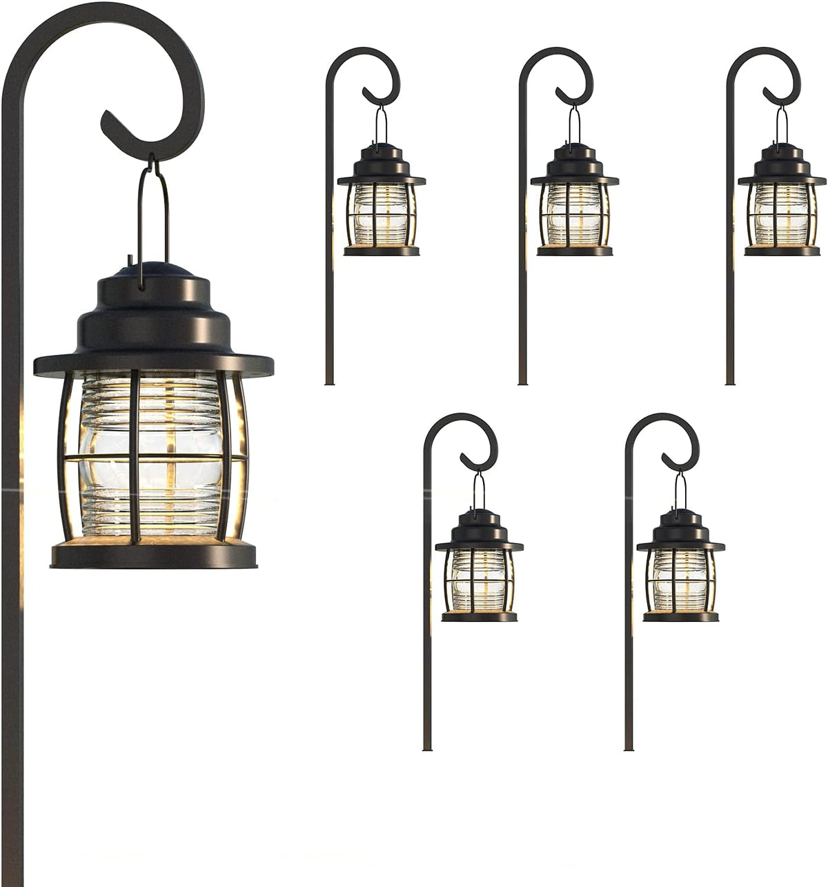 1.1 Watt LED Low Voltage Path Lights 6 Pack K608044