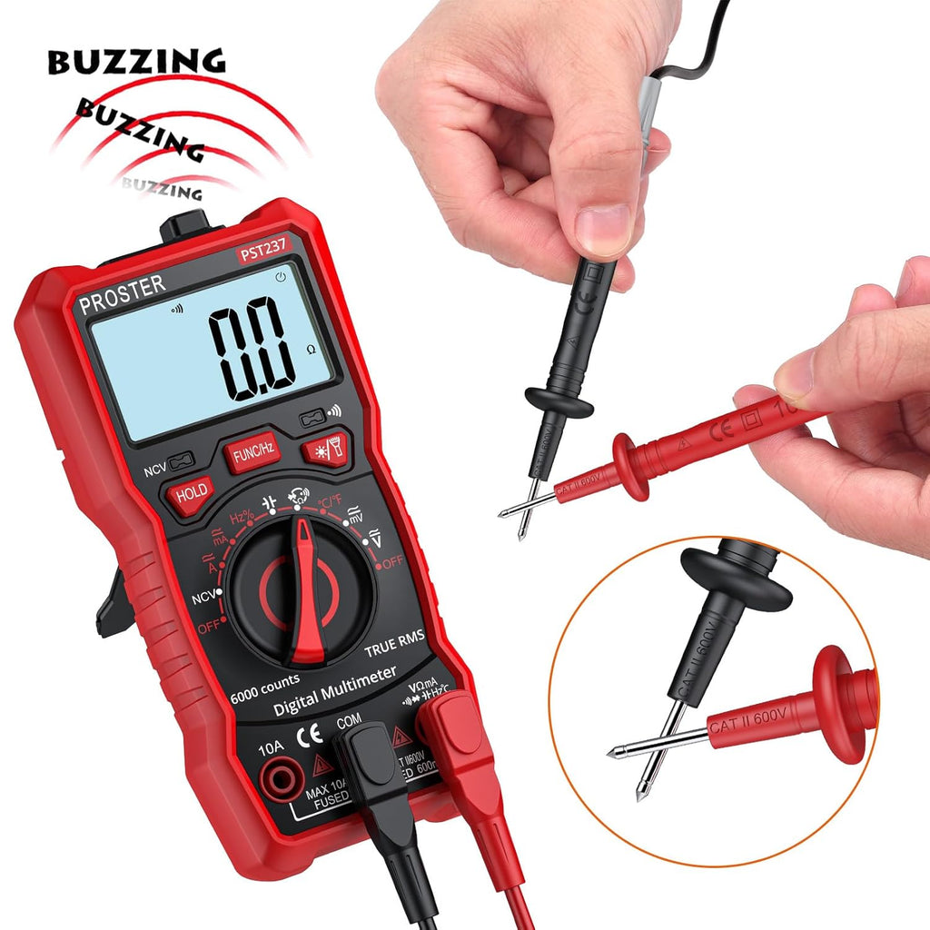 6000 Counts TRMS Auto Range Digital Multimeter S2514