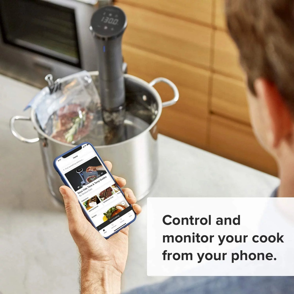 Black Sous Vide Precision Cooker C361055