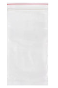 Reclosable Poly Bag with Zip Seal, Pack of 250 Y946