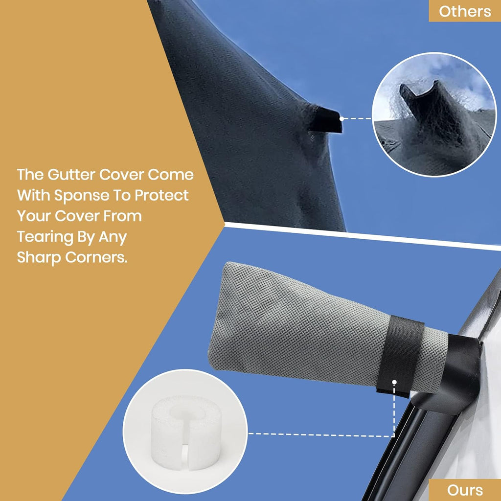 Waterproof Travel Trailer RV Cover with Cotton Lining G1732