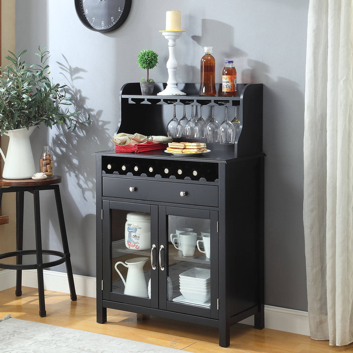 Black Bar Cabinet G423585