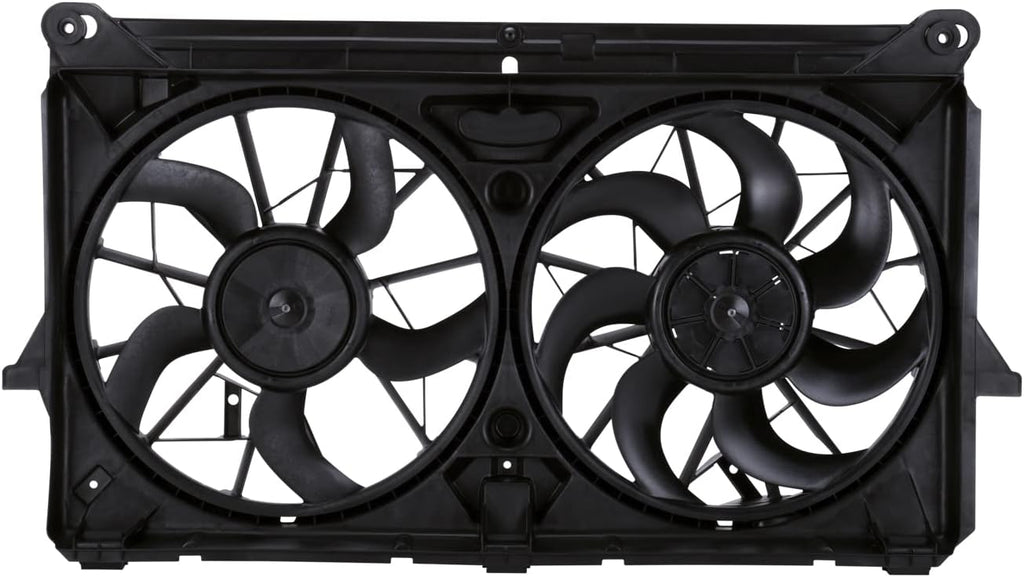 Cooling Fan Assembly for 2005-2007 Chevrolet Silverado, Black M64554