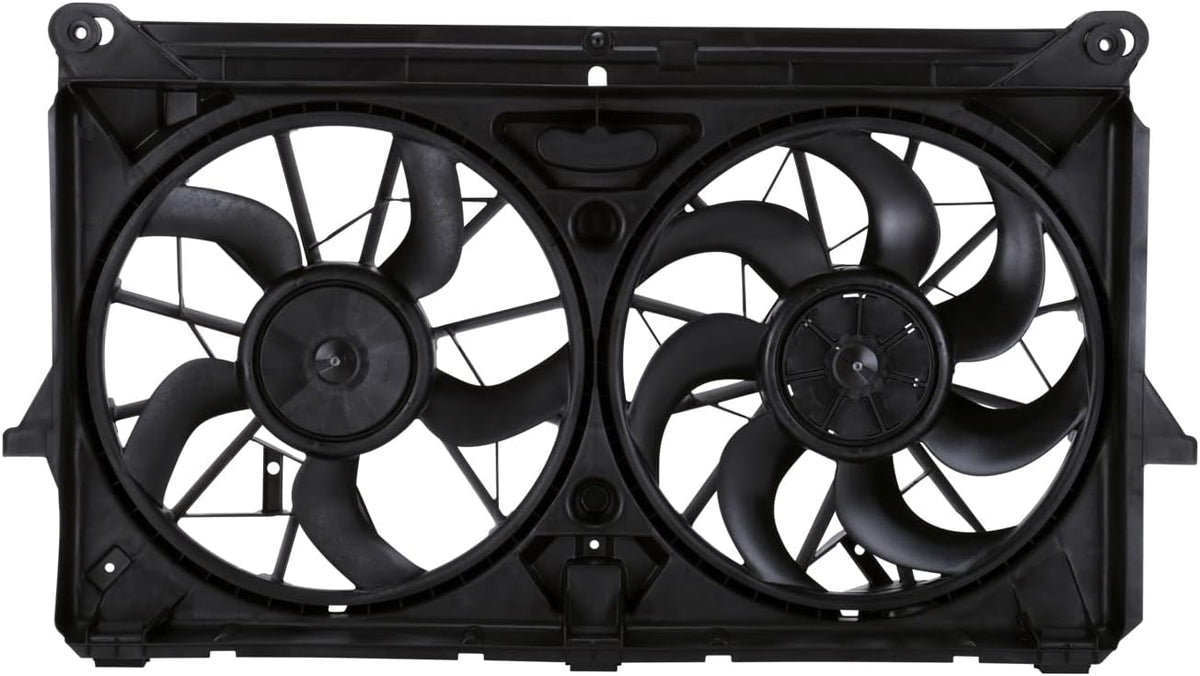 Cooling Fan Assembly for 2005-2007 Chevrolet Silverado, Black M64554