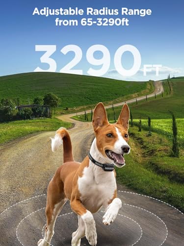 Wireless GPS Dog Fence Collar with 3 Correction Mode L475044