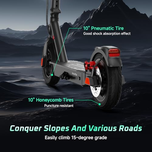 8.5"/10" Pneumatic Tires 500W Motor Foldable Electric Scooter X42595