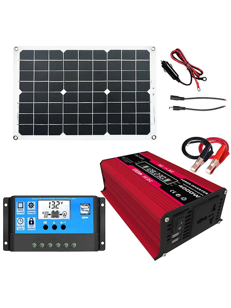 Solar Generator with 220V AC Outlet and 18W Panel A839227