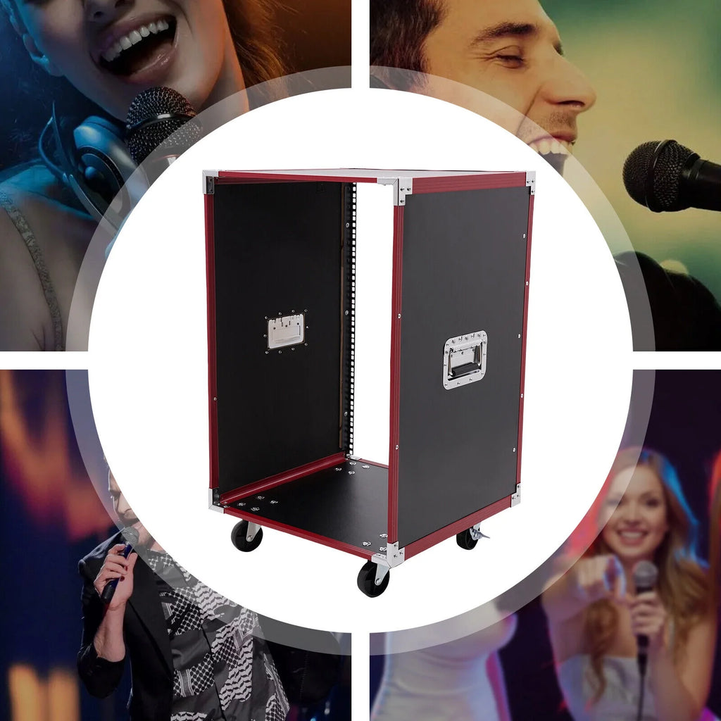 16U Network Server Cabinet with Wheels H58224