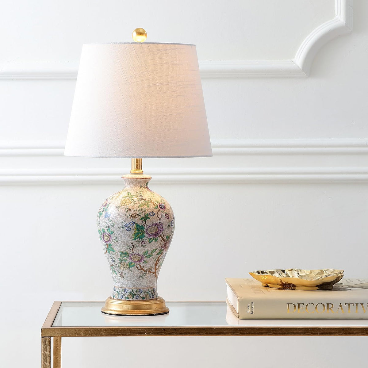 24 Glass LED Lamp V579