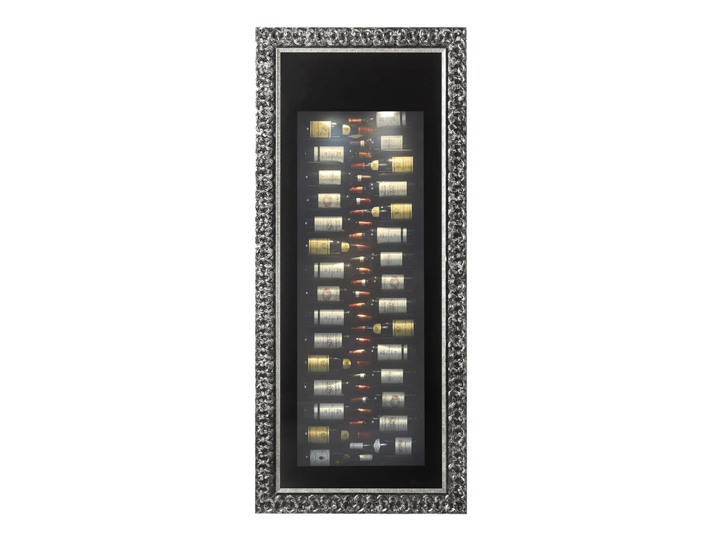 Black 30 Bottle Wine Cooler with Digital Thermostat X613