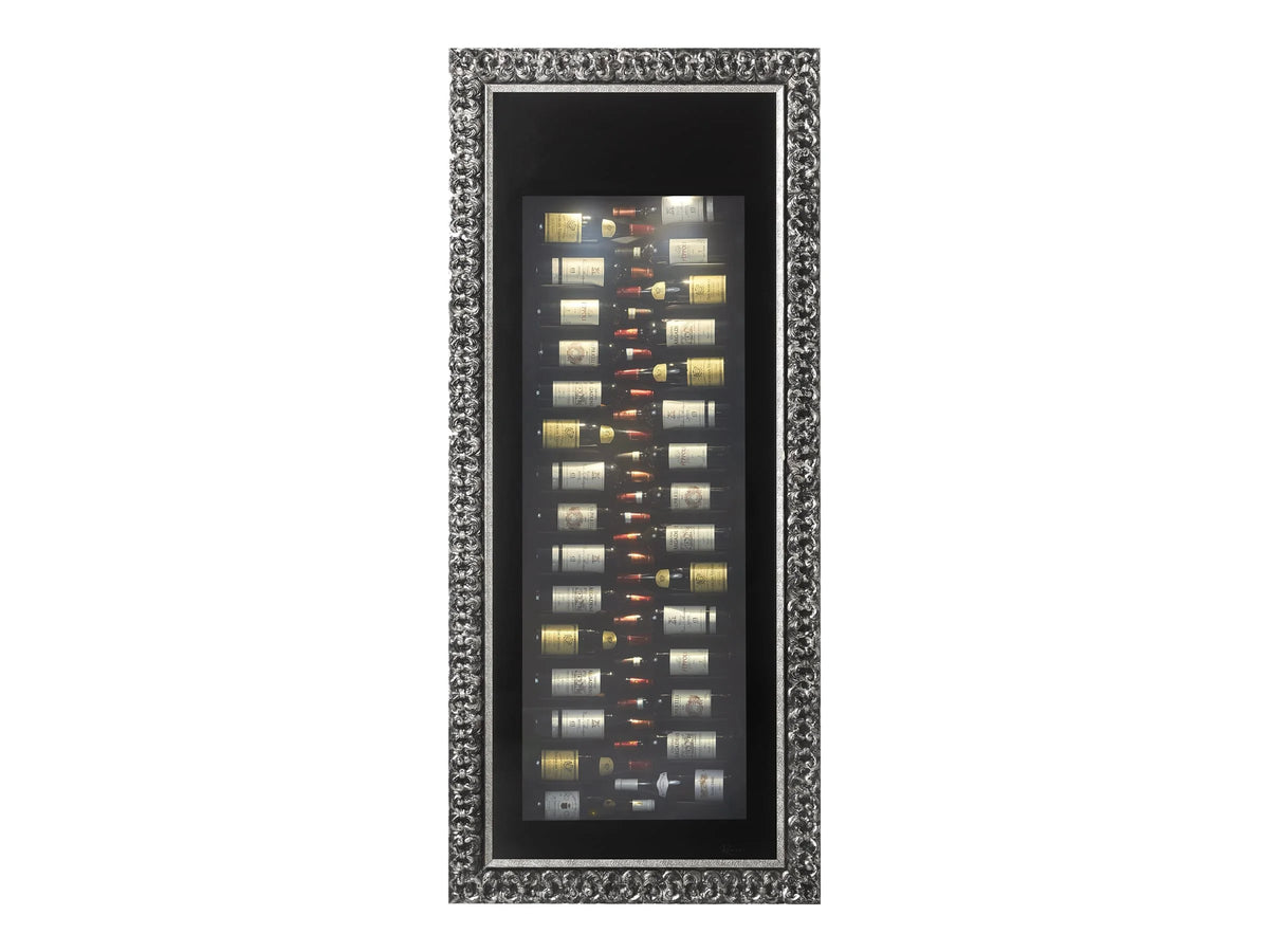 Black 30 Bottle Wine Cooler with Digital Thermostat X613
