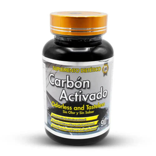 90 Capsulas Carbon Activado Organico G42209