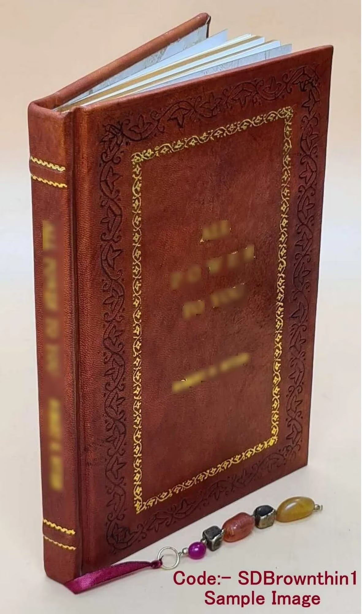 Premium Leather Bound Book B252