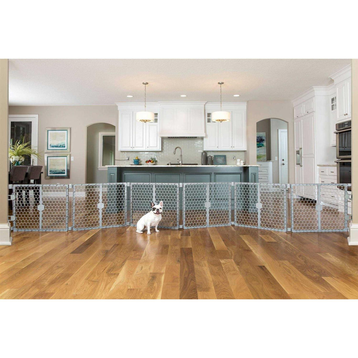 2-in-1 Plastic Gate and Pet Pen I3554