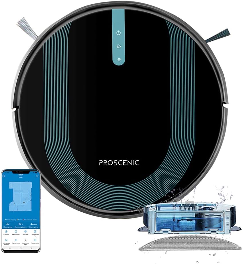3-in-1 Robot Vacuum and Mop with 3000Pa Suction W83081