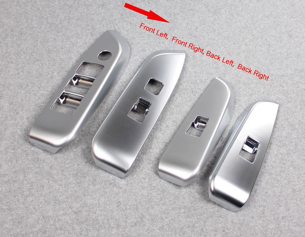 Matte Interior Window Switch Console Panel Trim Pack of 2 A41449