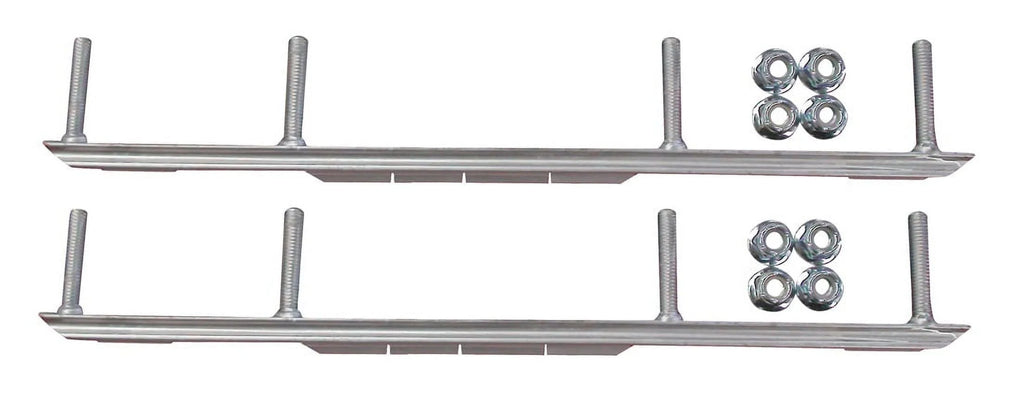 Blue XT Snowmobile Skis with 4.5" Shaper Bars Complete Kit V38016