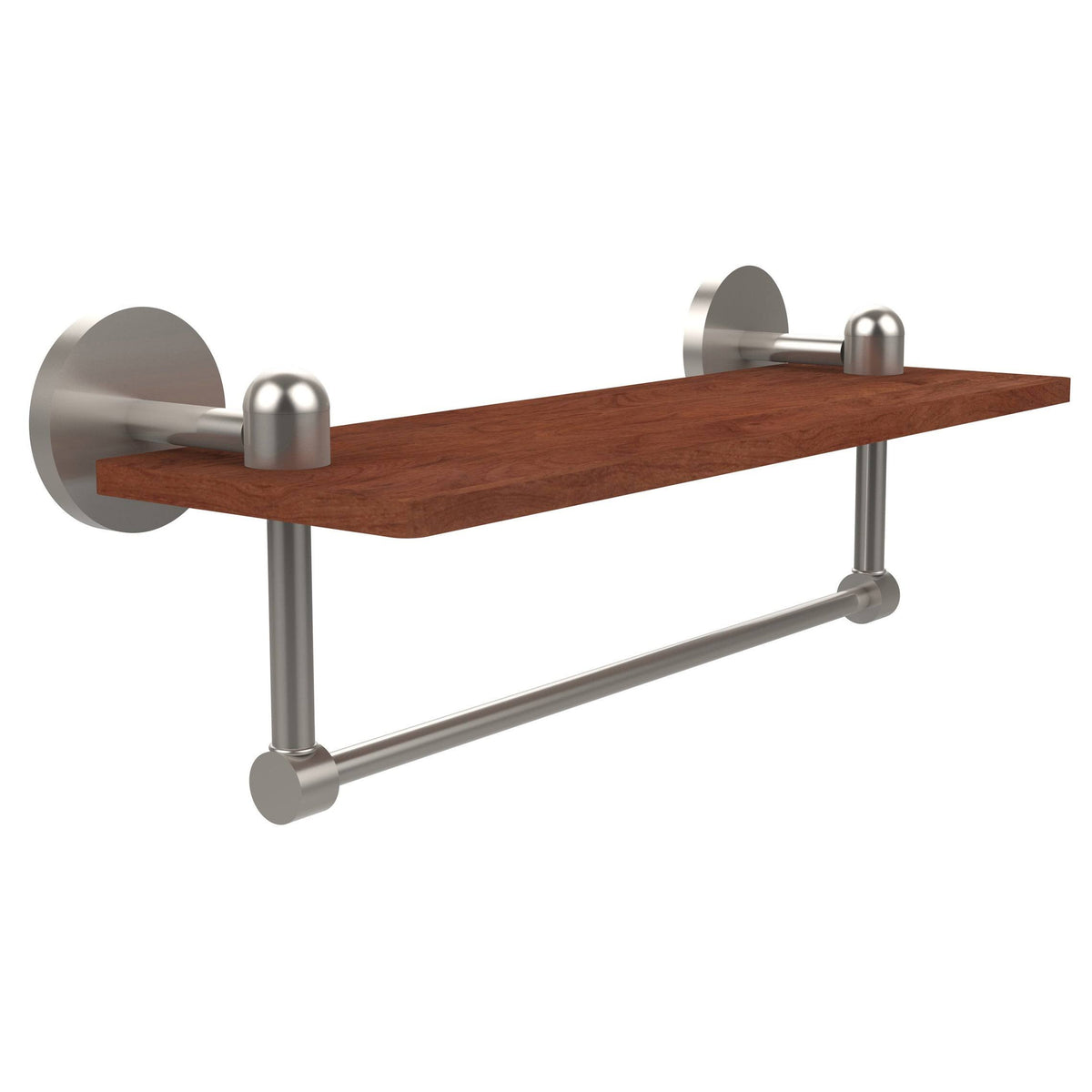 Solid IPE Ironwood Shelf with Integrated Towel Bar H777294