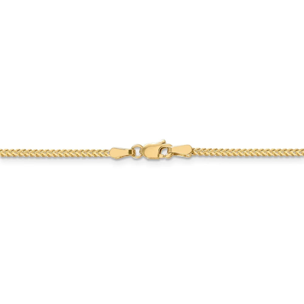 14kt Yellow Gold 20 inch Franco Chain with Lobster Clasp Y898079