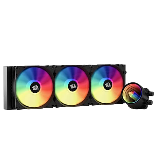 Liquid Cooling System CPU Water Cooler with 120mm PWM RGB Fans D98391