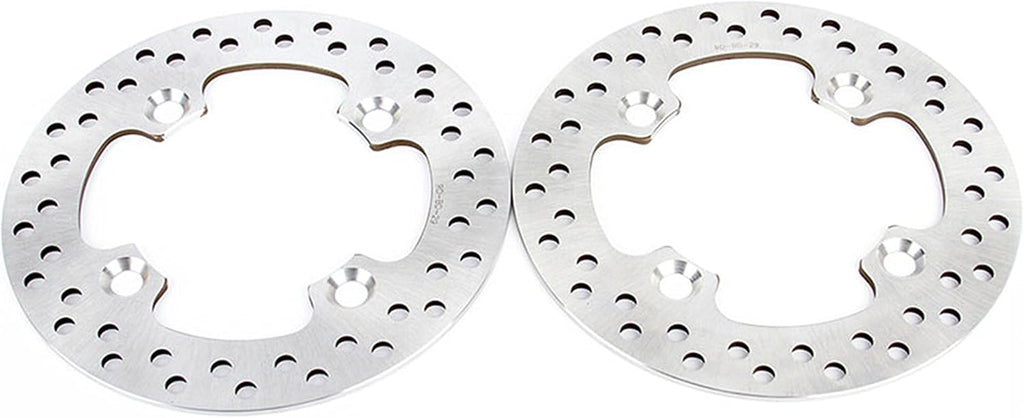 Front And Rear Brake Rotors Discs C117196