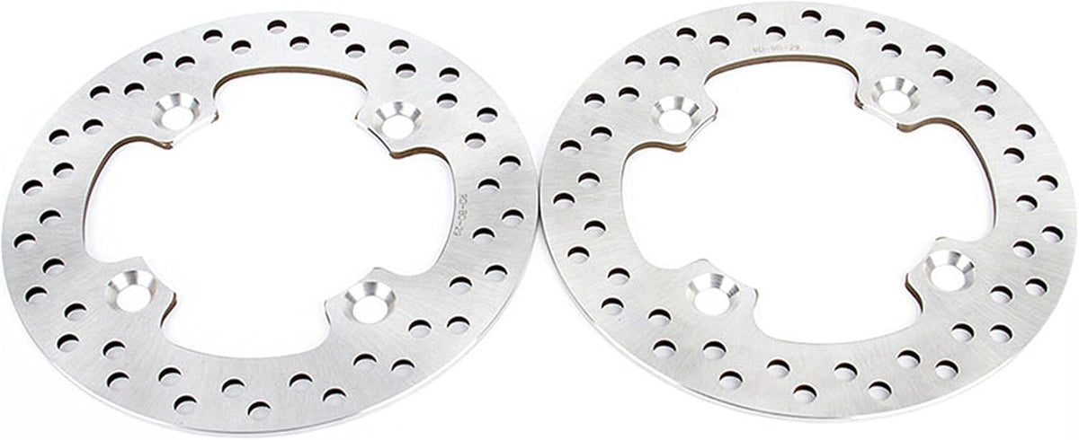 Front And Rear Brake Rotors Discs C117196