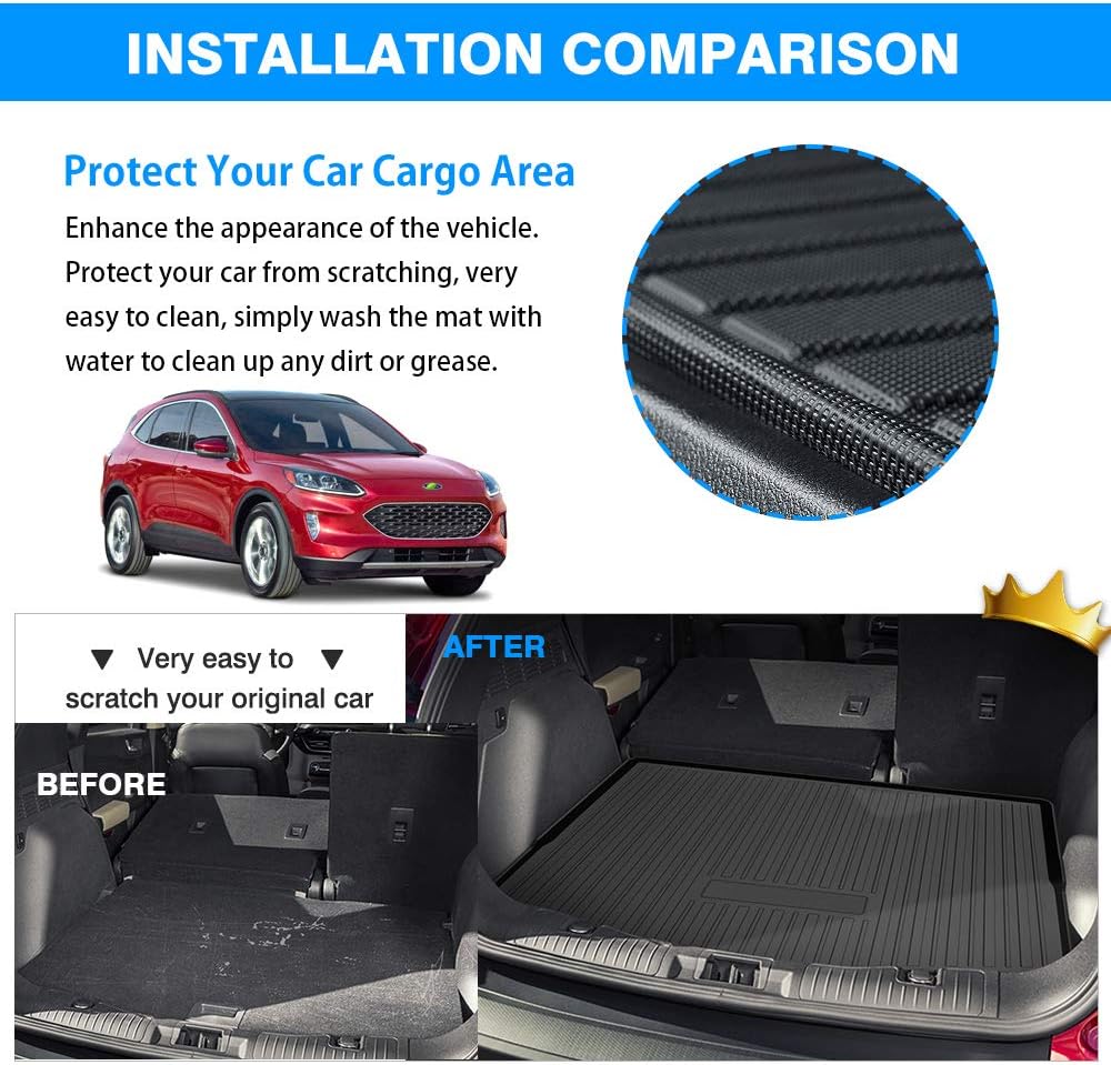 Black TPO Cargo Liner Pack of 2 Q49420