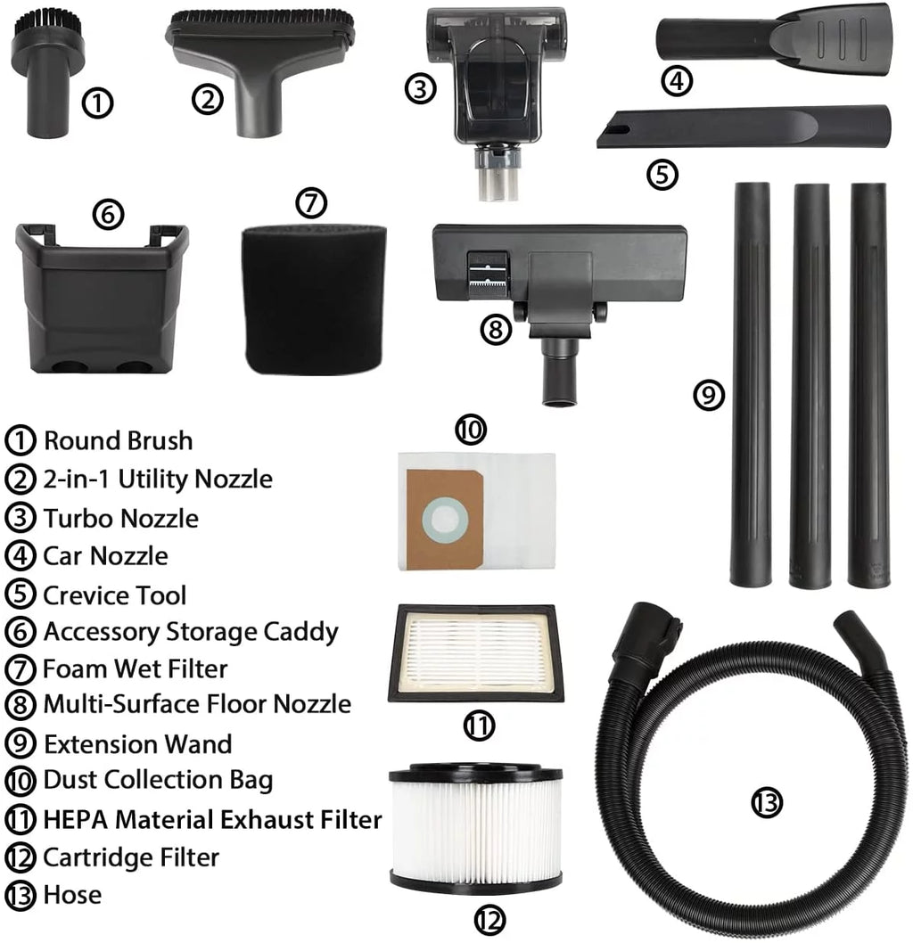 4 Gallon Wet/Dry Vacuum G540