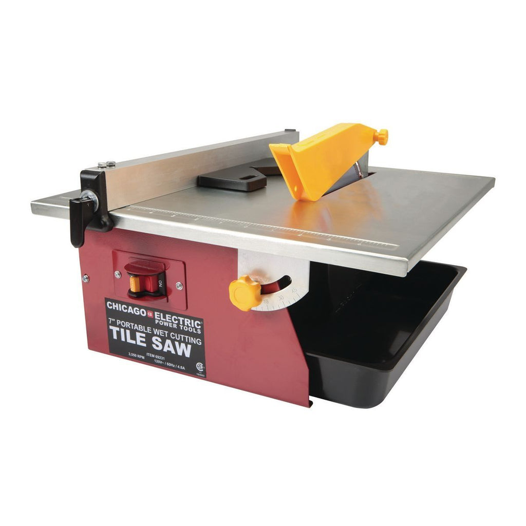 7 in. Wet Cut Tile Saw I15117