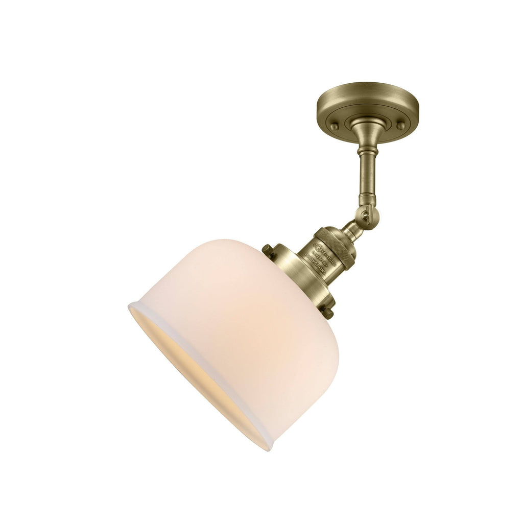 Antique Copper Semi Flush Mount Light U79596