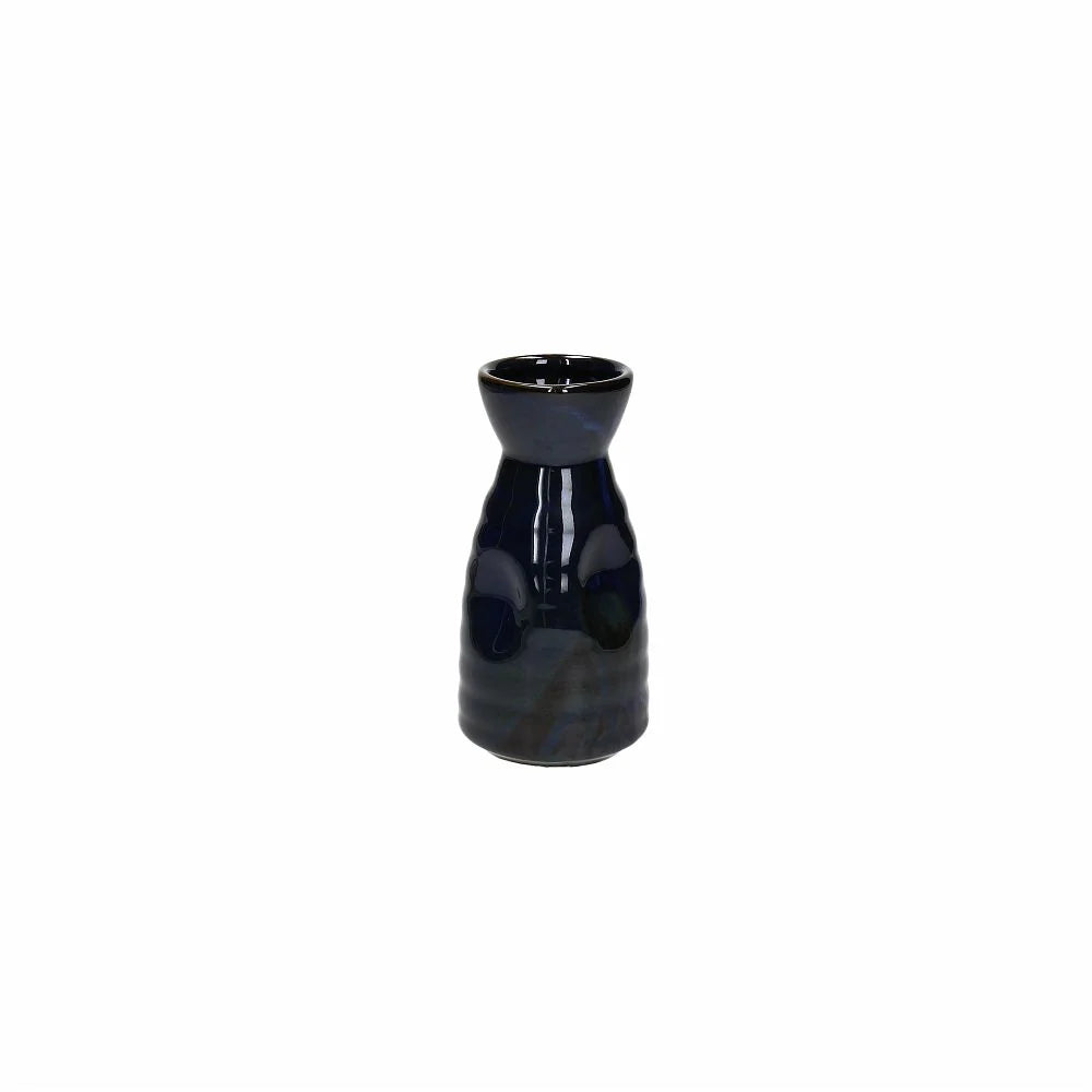 Blue Stoneware Sake Bottle C27259