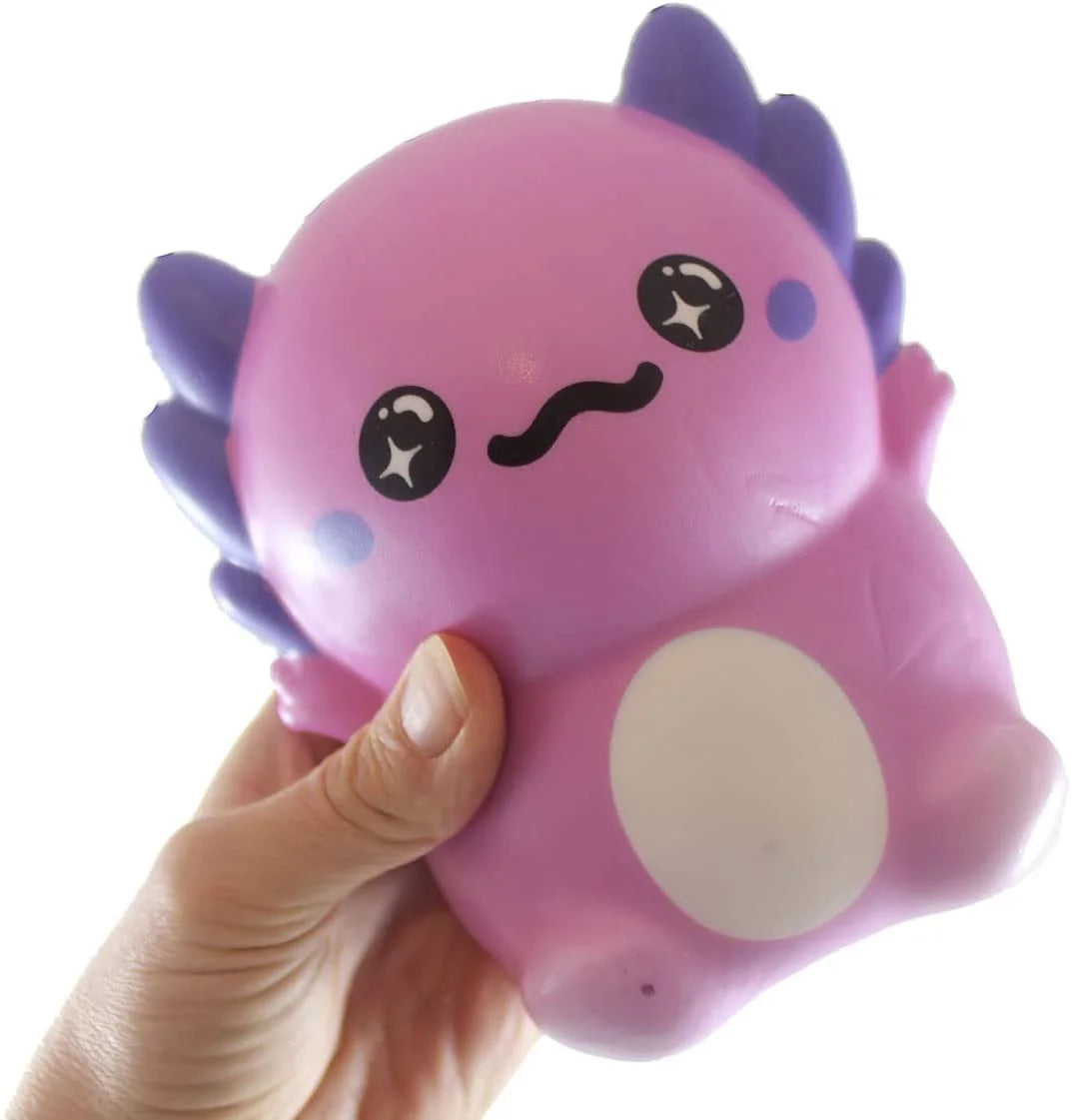 Large 6" Axolotl Slow Rise Squishy Toys F368