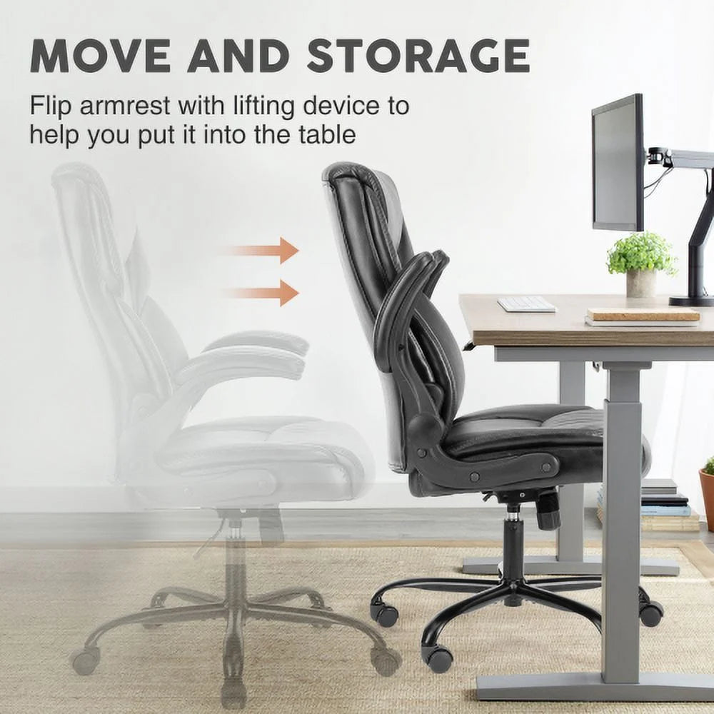 PU Leather High Back Ergonomic Office Chair Z3656