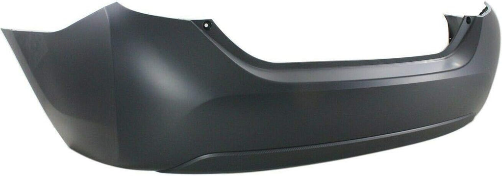 Rear Plastic Bumper Cover Fascia for 2014-2019 Toyota Corolla Sedan, Primed Q232