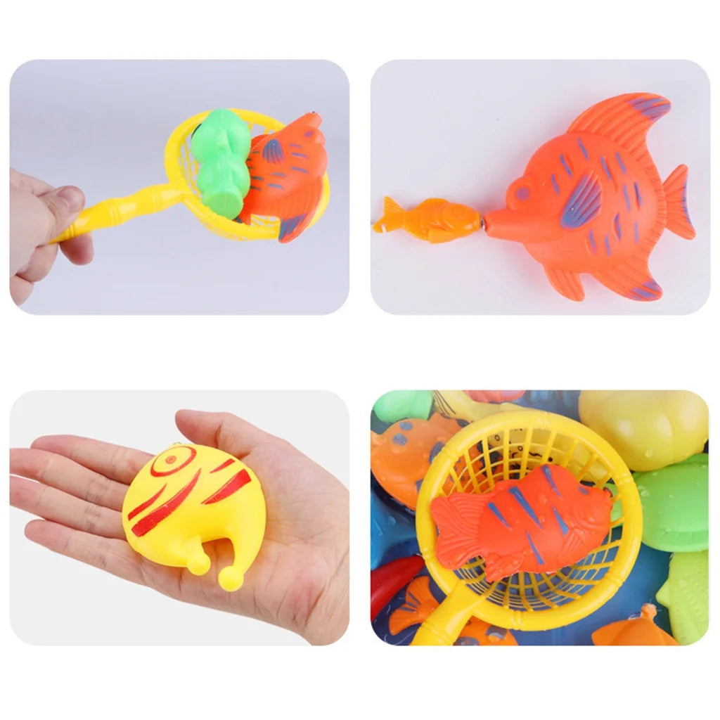 Magnetic Fishing Toys Plastic Fish Rod Set R47118