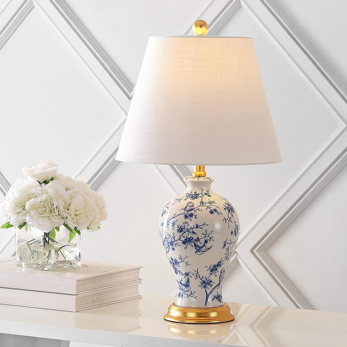 24 Glass LED Lamp V579
