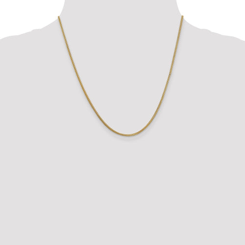 14kt Yellow Gold 20 inch Franco Chain with Lobster Clasp Y898079