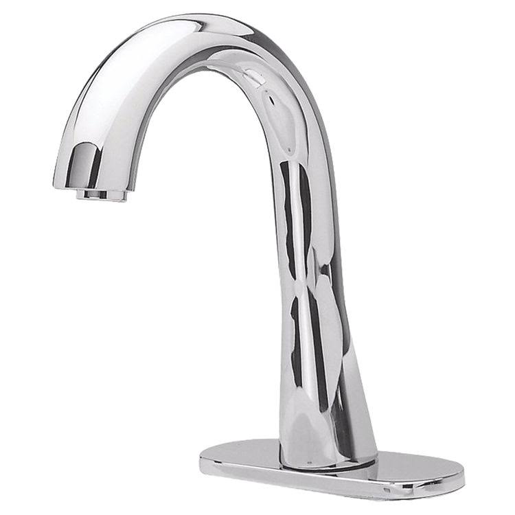 Polished Chrome Gooseneck Bathroom Faucet Q524