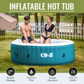4 Person 6ft Inflatable Hot Tub Pool with Massage Jets S439